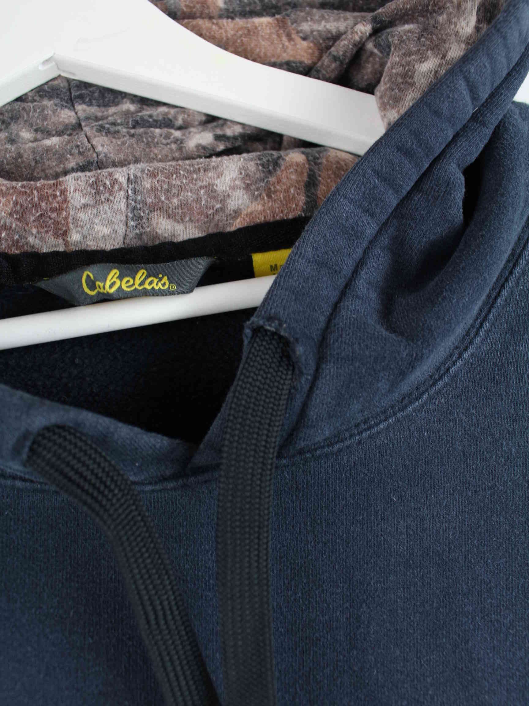 Cabela's 00s Embroidered Hoodie Schwarz M (detail image 3)