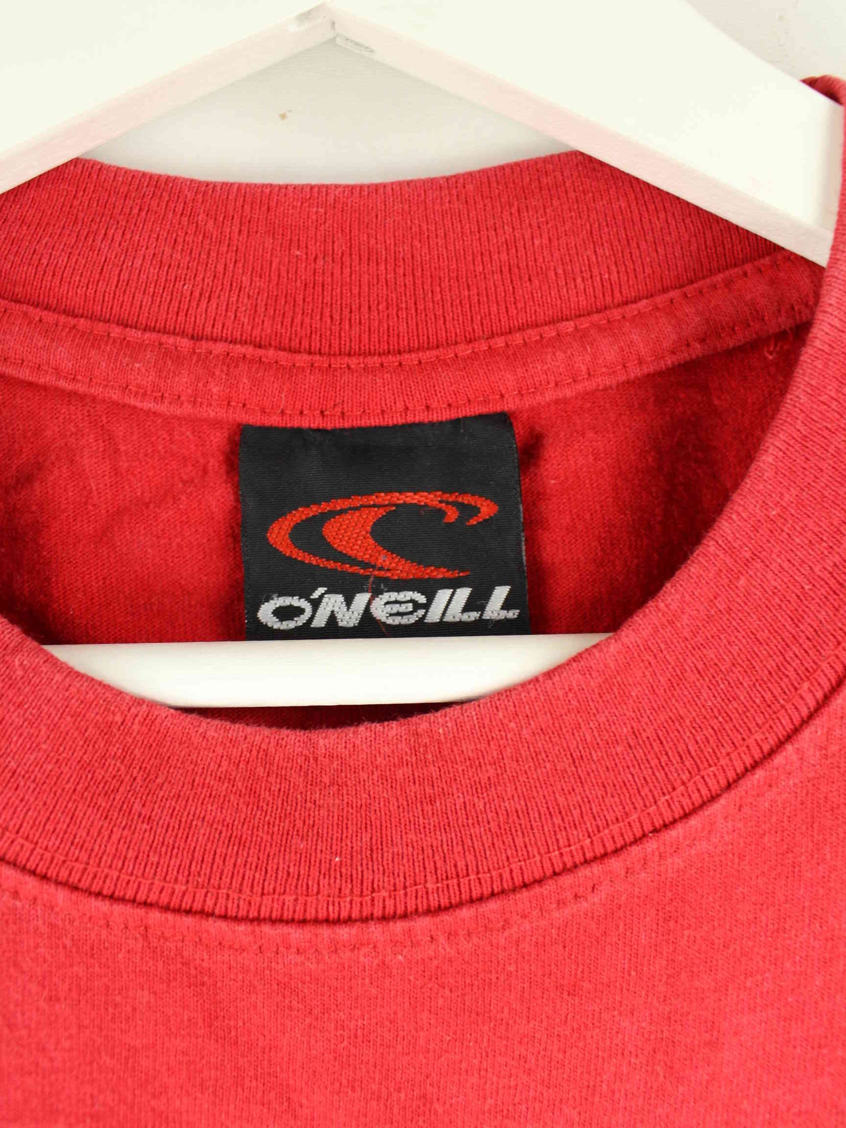 O'Neill 90s Vintage Print Single Stitched T-Shirt Rot M (detail image 2)