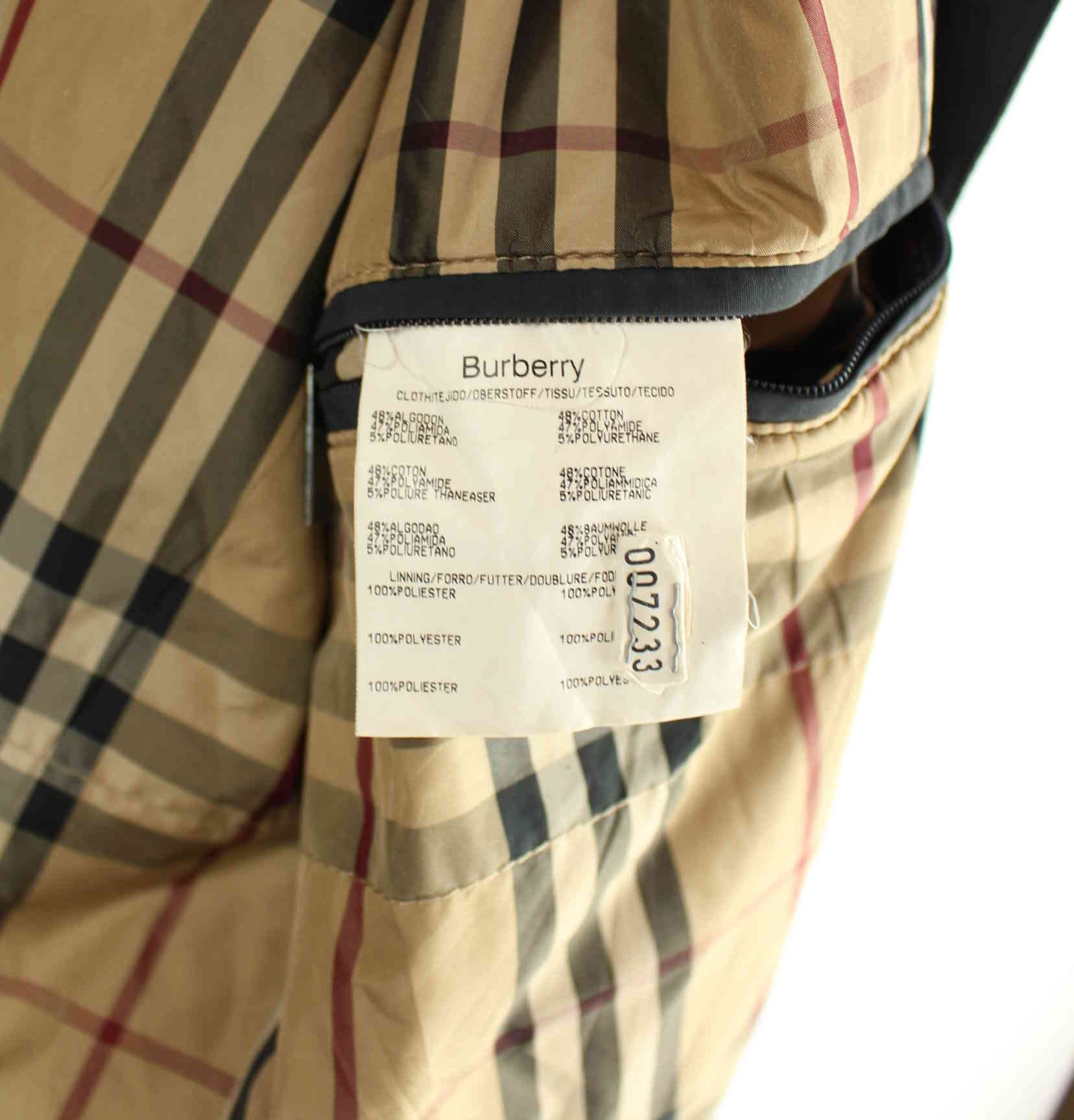 Burberry Nova Check Jacke Grau XL (detail image 5)