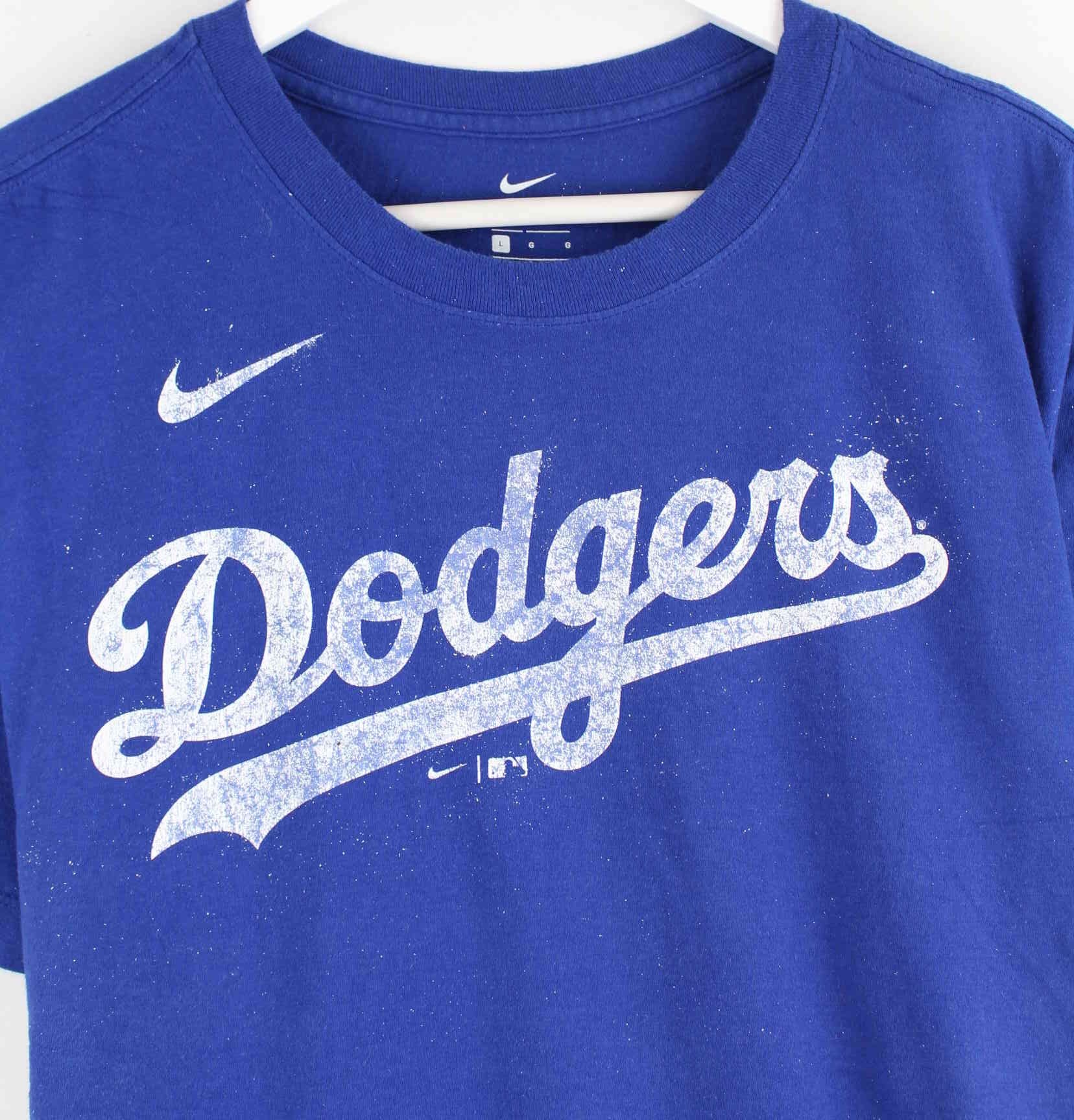 Nike MLB Los Angeles Dogers T-Shirt Blau M (detail image 1)