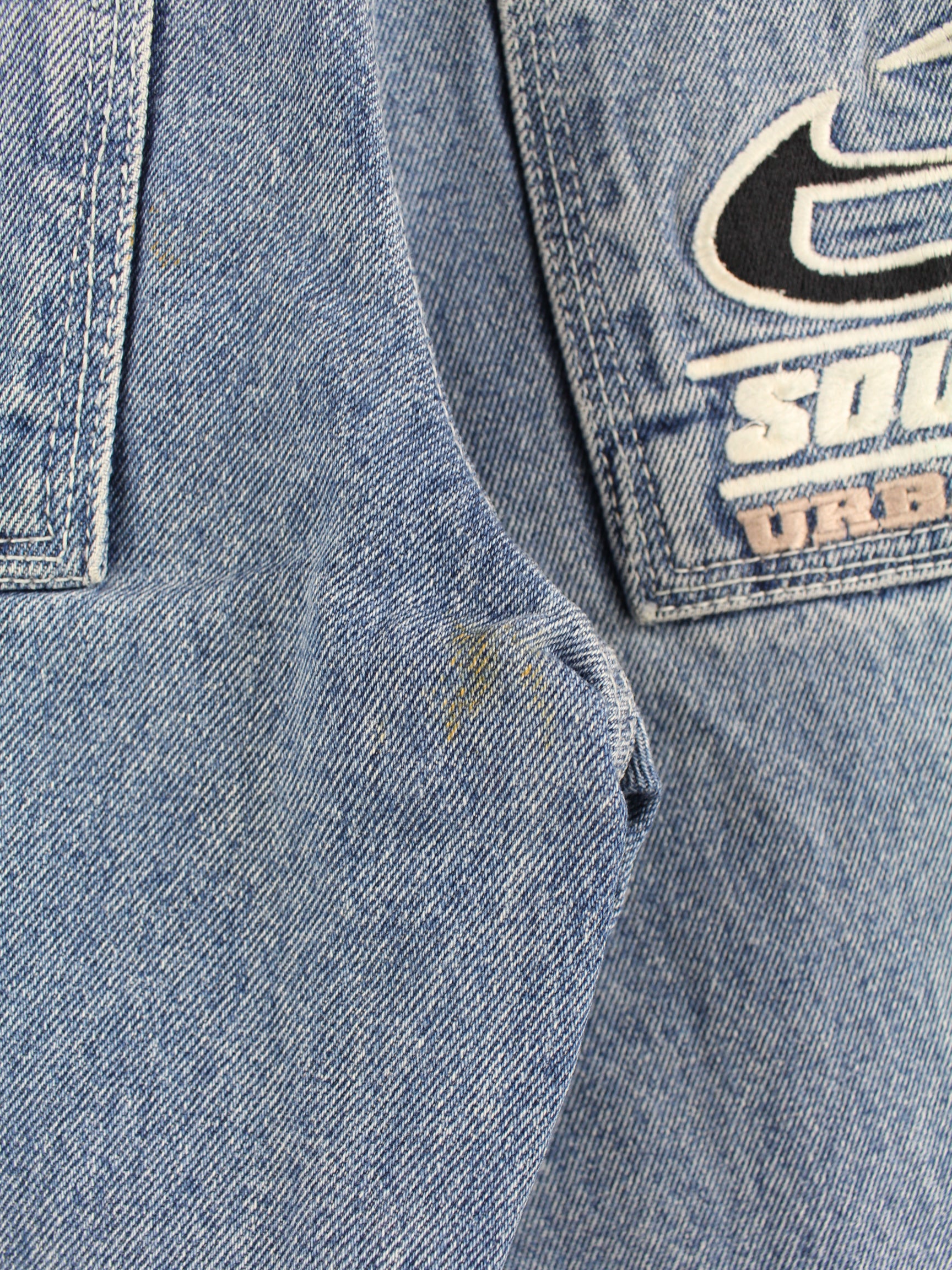 Southpole Urban Active y2k Embroidered Jeans Blue W32 L33 – Peeces
