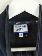 Reebok y2k Embroidered Half Zip Sweater Blau S (detail image 4)