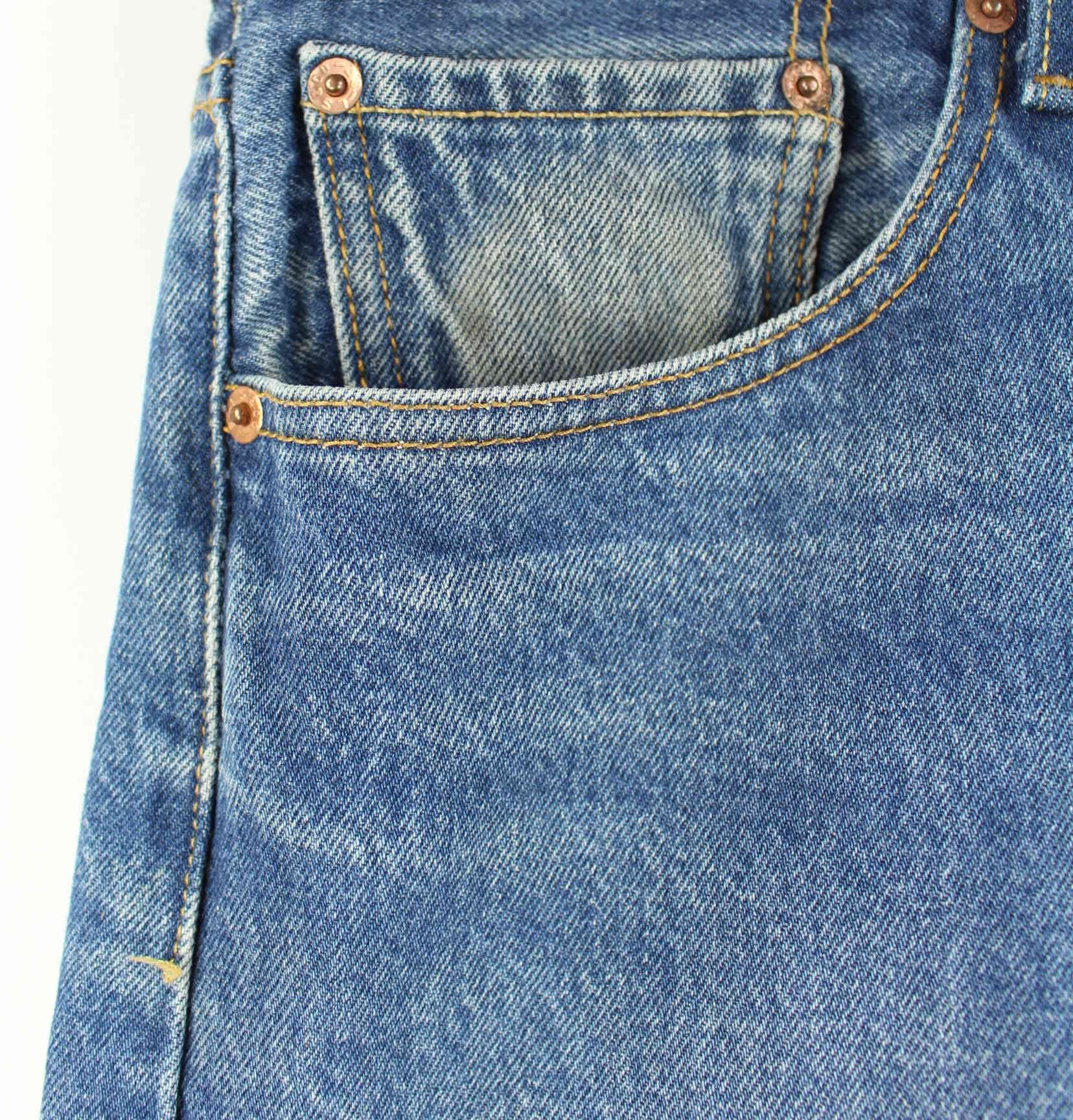 Levi's 501XX Jeans Blau W44 L30 (detail image 2)