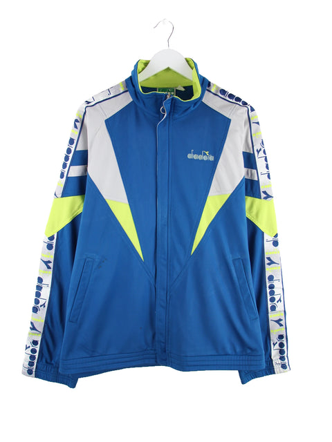 Diadora 80s Vintage Tape Trainingsjacke Blau L