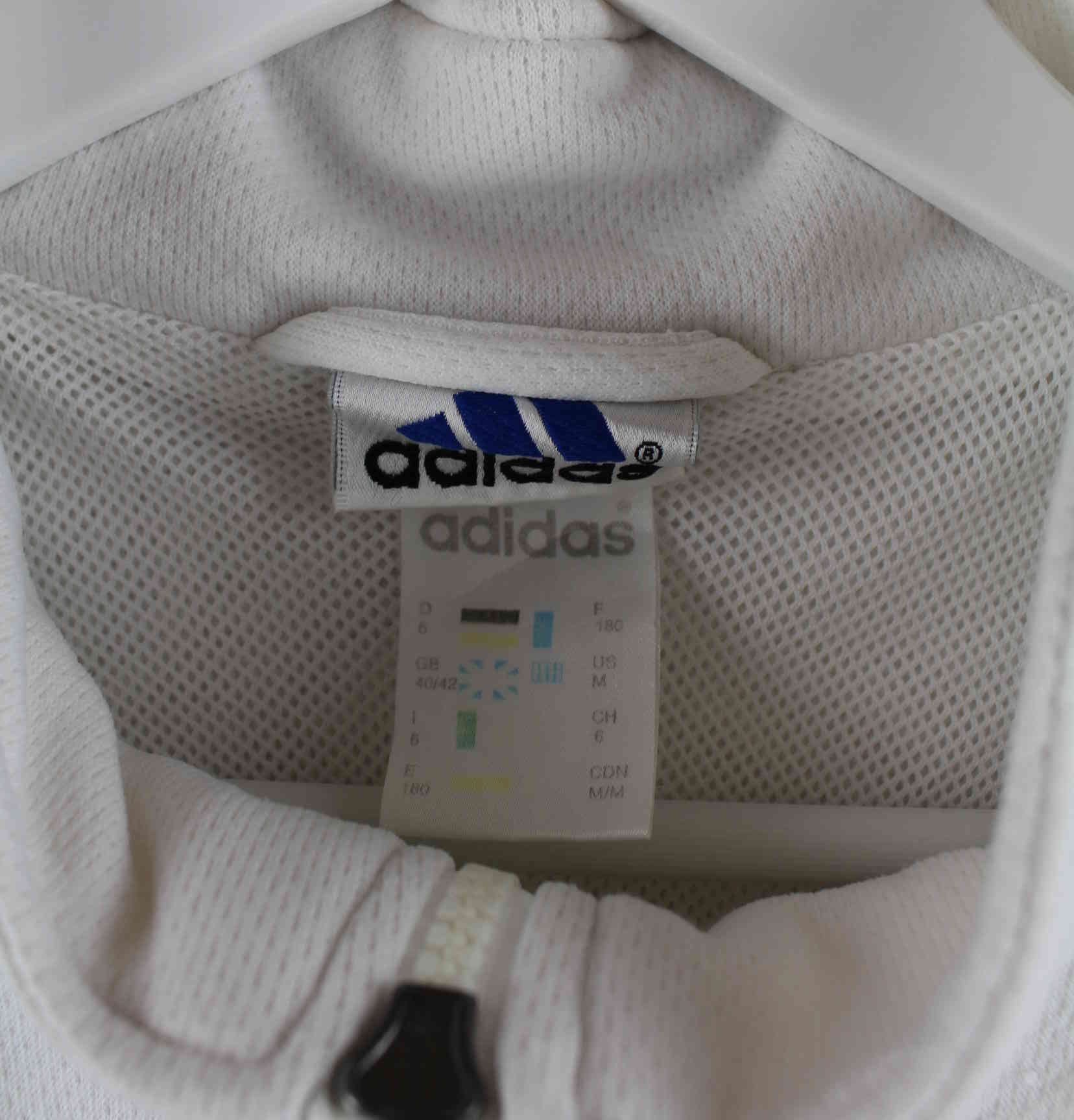 Adidas 90s Vintage 3-Stripes Trainingsjacke Weiß L (detail image 3)