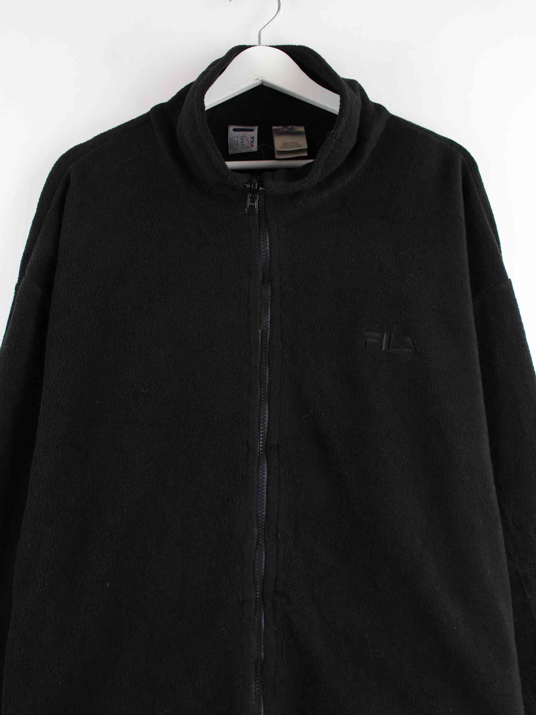 Fila Fleece Jacke Schwarz XXL (detail image 1)