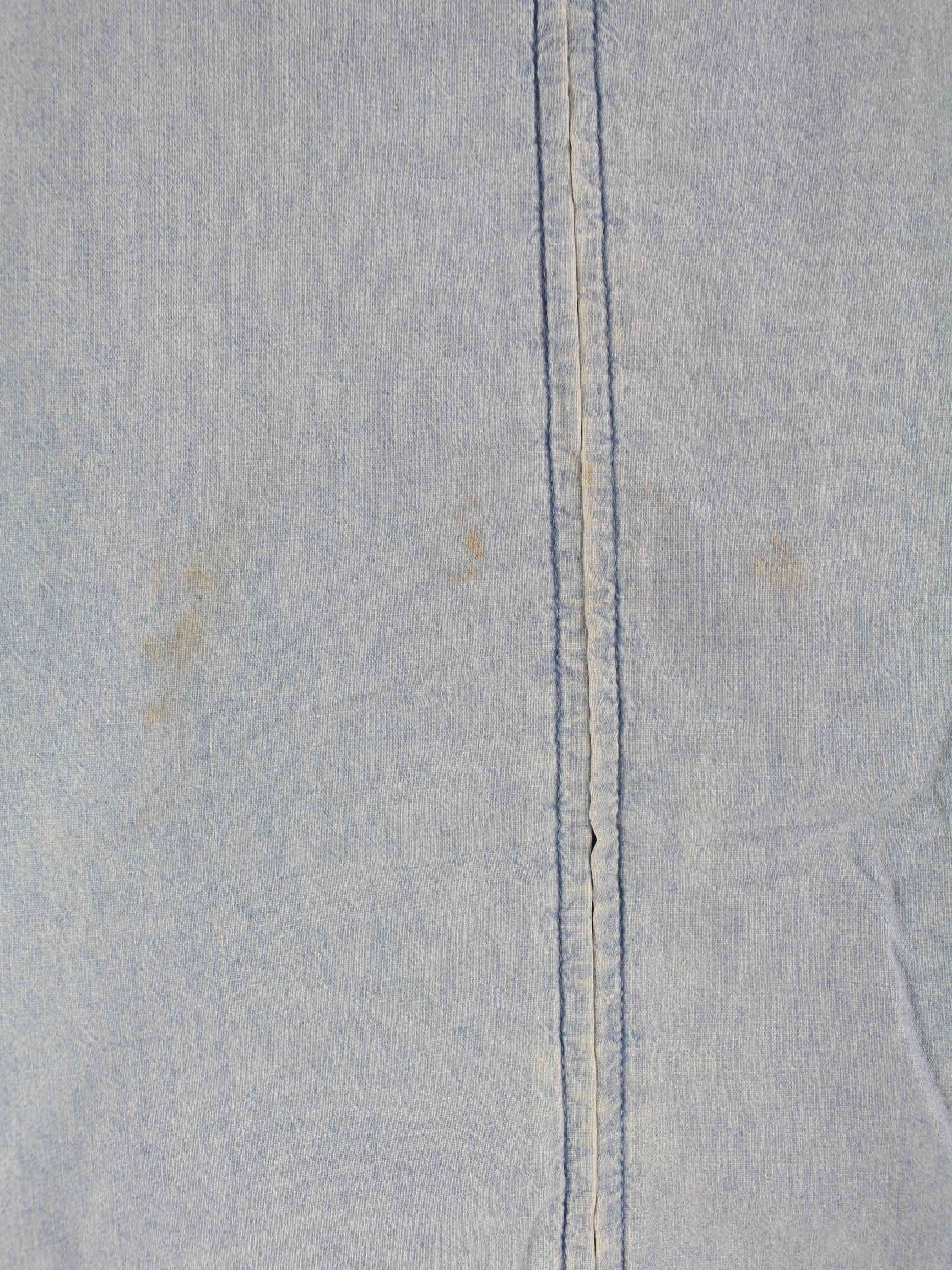 Ralph Lauren y2k Denim Harrington Jacke Blau XL (detail image 2)