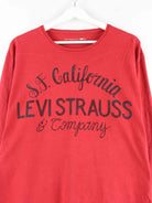 Levi's Print Sweatshirt Rot M (detail image 1)