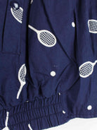 Vintage 90s Tennis Trainingsjacke Blau S (detail image 2)