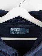 Ralph Lauren 90s Vintage Hoodie Blau L (detail image 2)