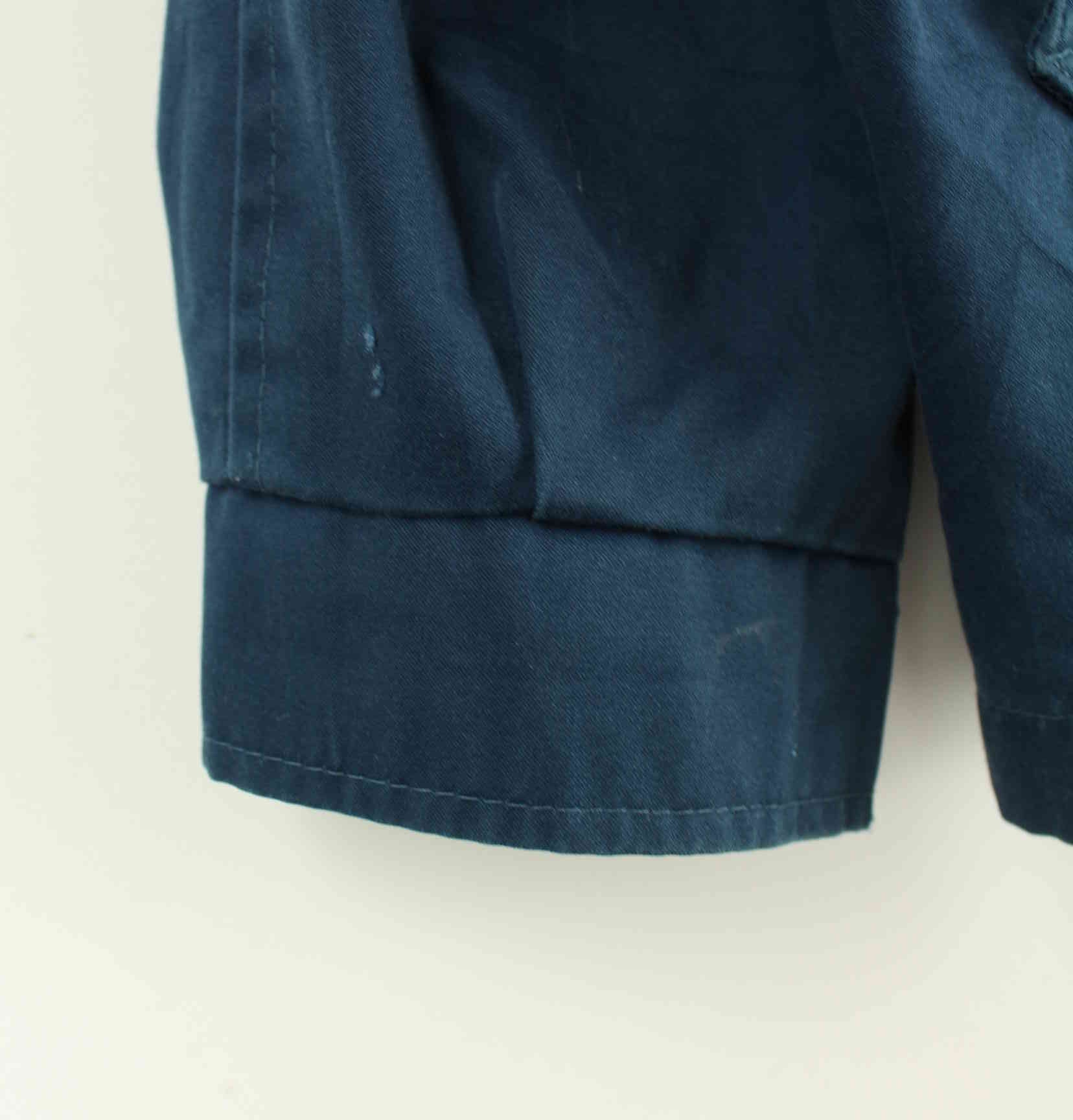Lacoste 90s Vintage Harrington Jacke Blau L (detail image 4)