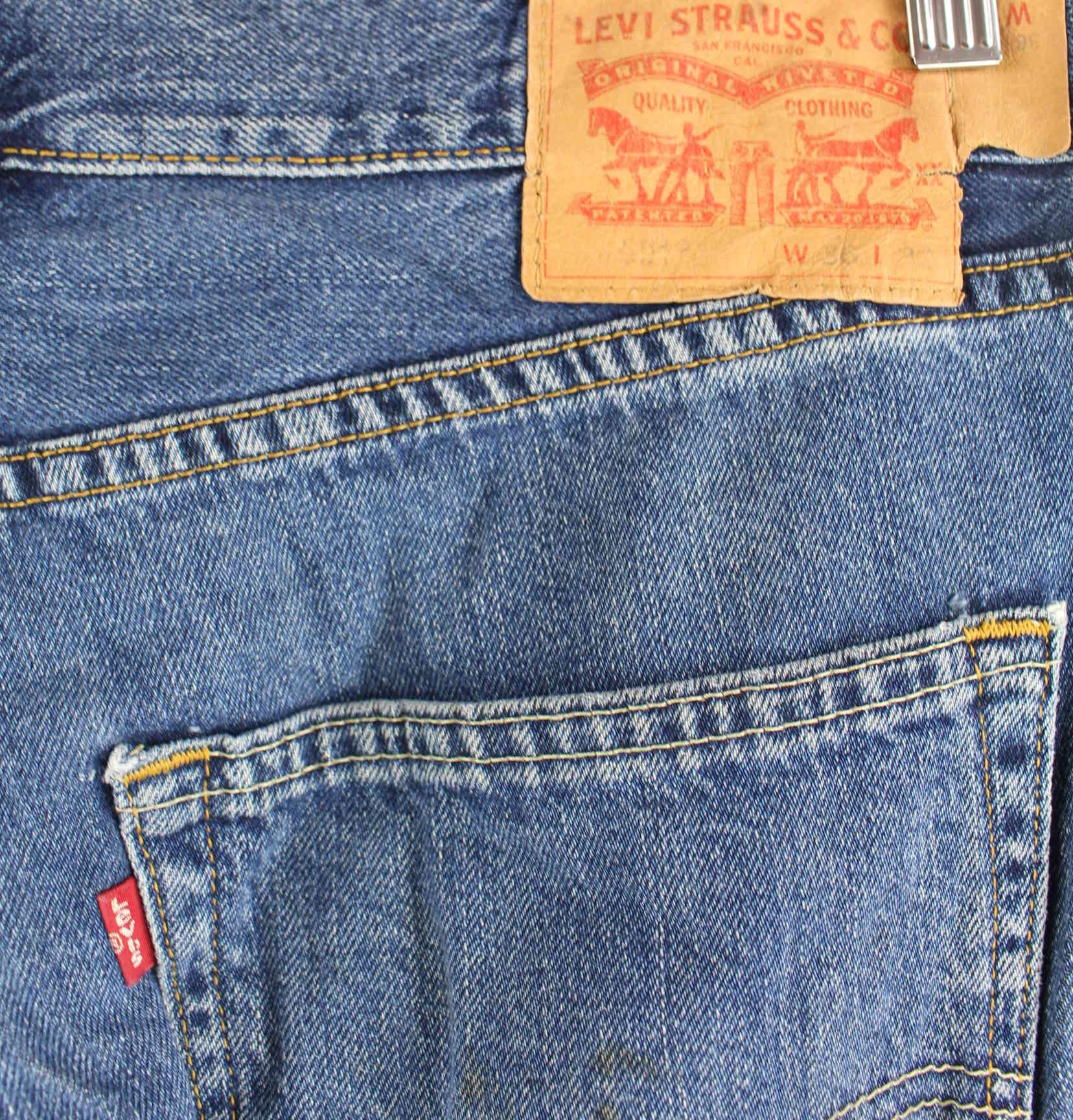 Levi's 501 Jeans Blau W36 L32 (detail image 2)