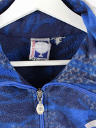 Lotto 90s Vintage Fleece Half Zip Sweater Blau L (detail image 2)