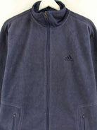 Adidas 90s Vintage Fleece Sweatjacke Blau L (detail image 1)