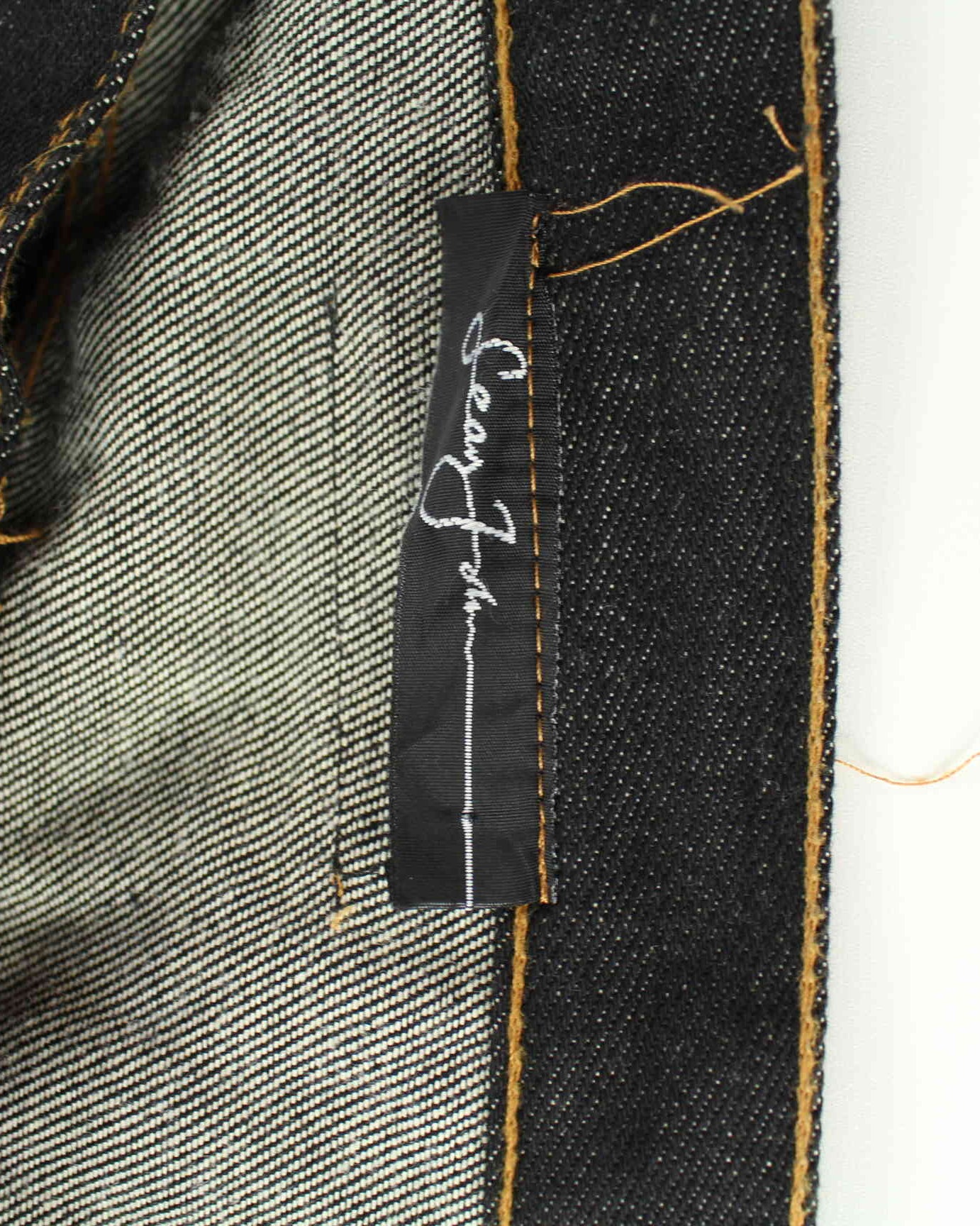 Sean John 90s Vintage Carpenter Jorts / Jeans Shorts Grau W42 (detail image 3)