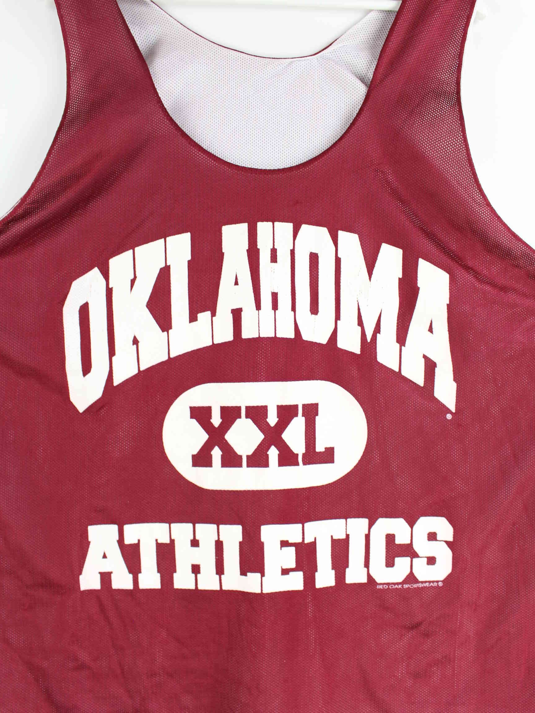Red Oak 90s Oklahoma Print Jersey Rot XL (detail image 1)
