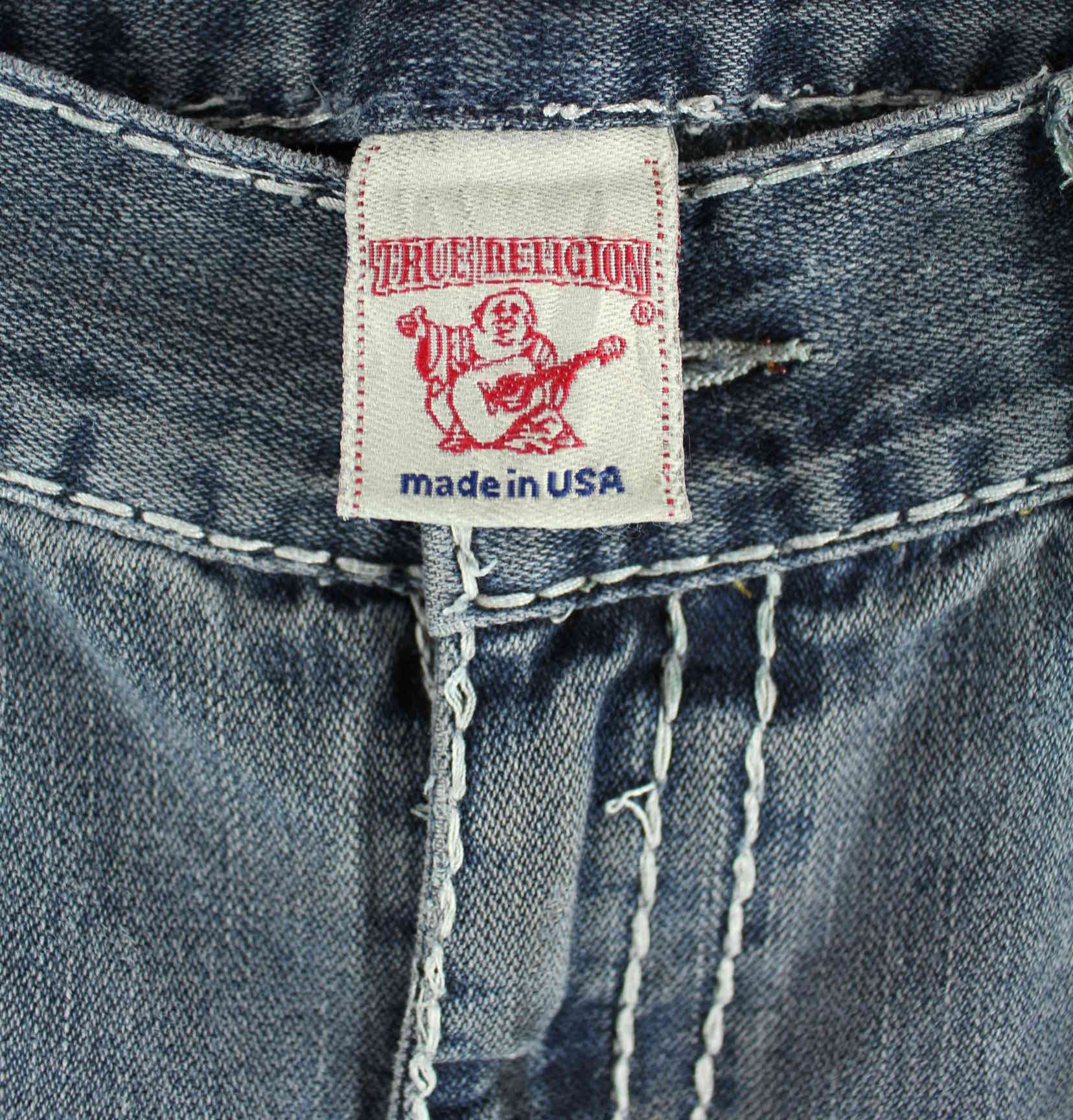 True Religion 90s Joey Super T Jeans Blau W40 L34 (detail image 1)