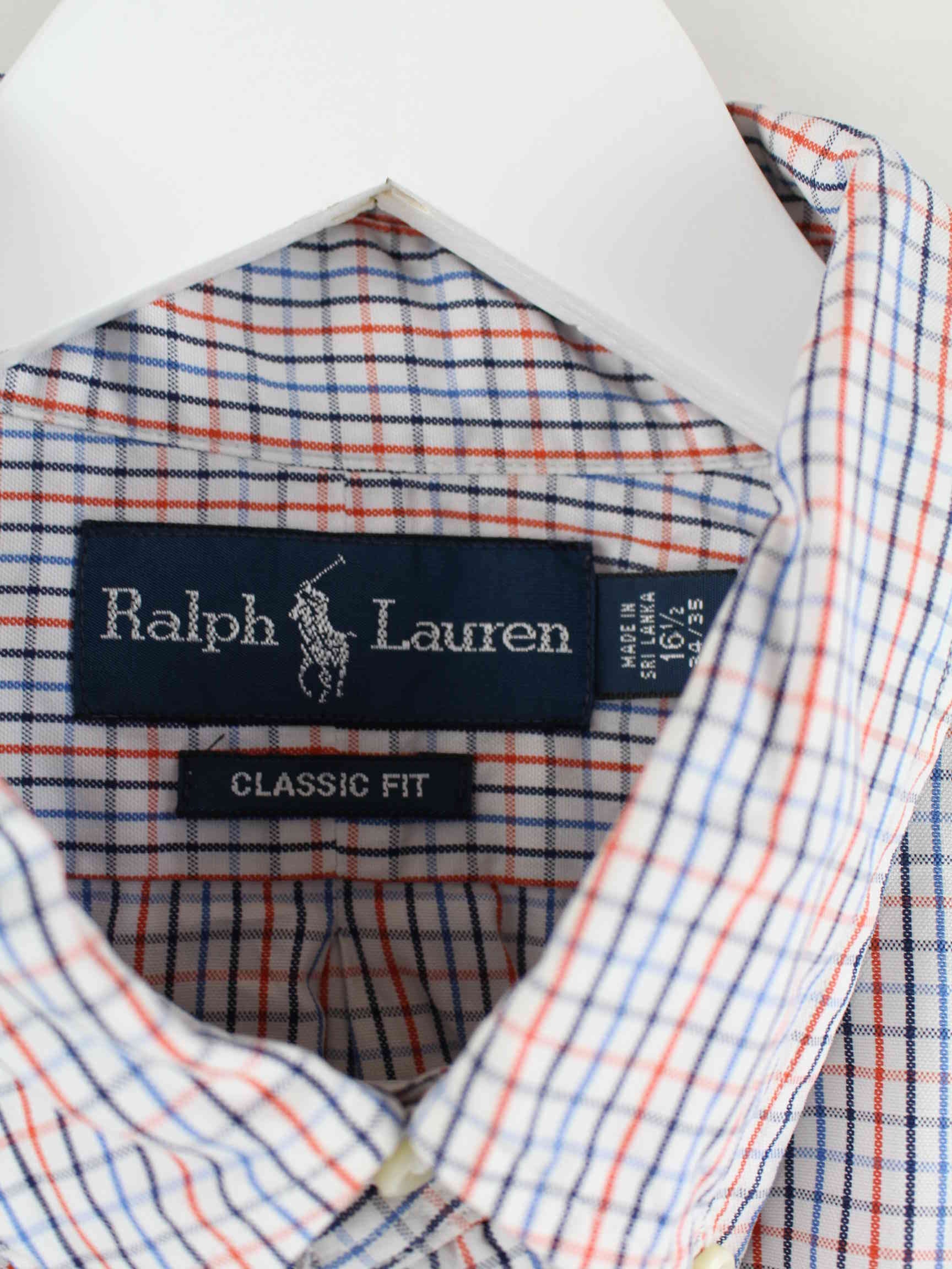 Ralph Lauren 90s Vintage Classic Fit Hemd Mehrfarbig 34 (detail image 2)