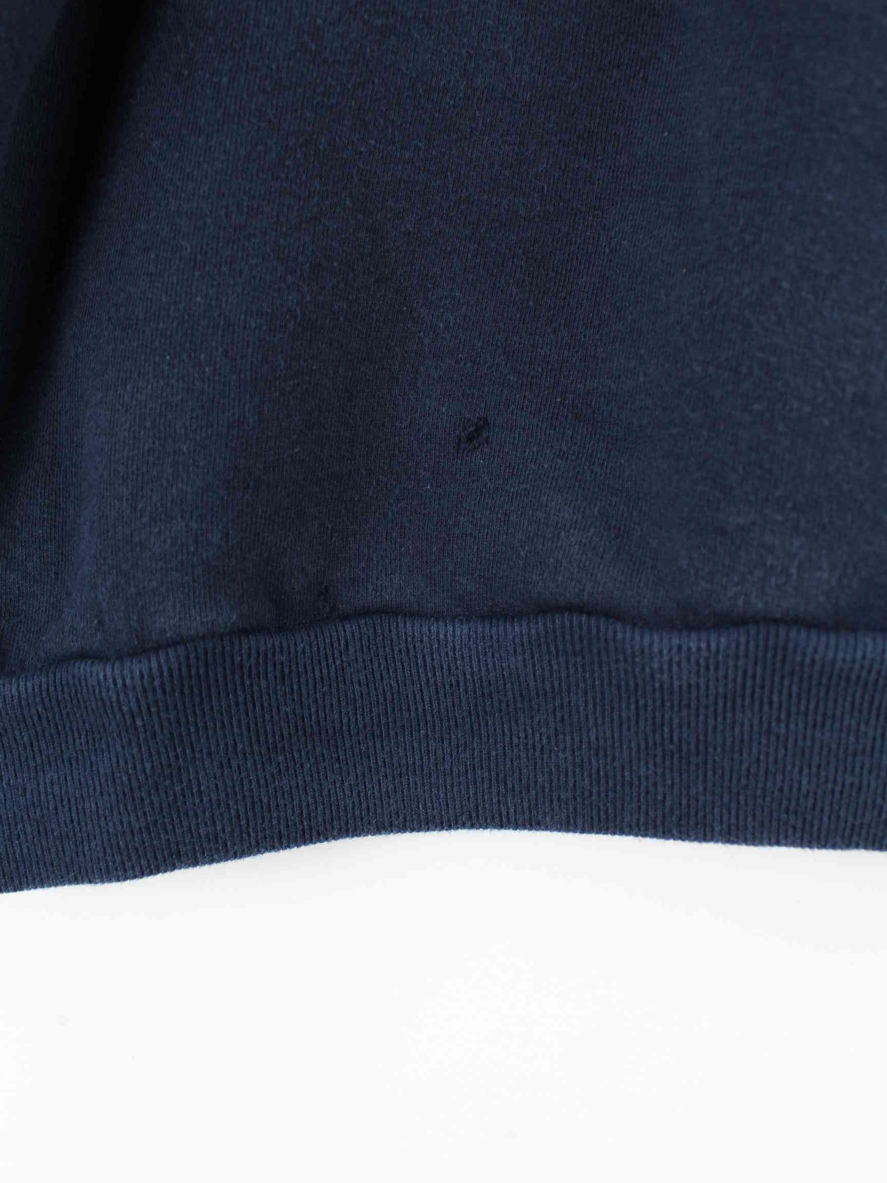 Iceberg 90s Vintage Half Zip Sweater Blau XXL (detail image 2)