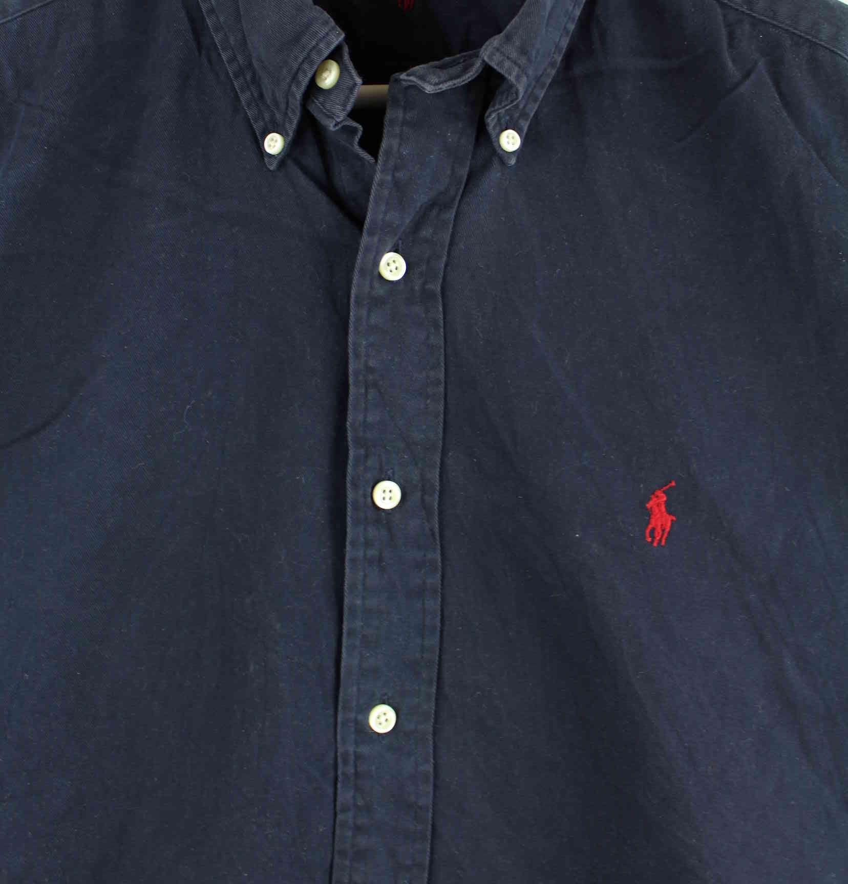 Ralph Lauren y2k Basic Hemd Blau L (detail image 1)