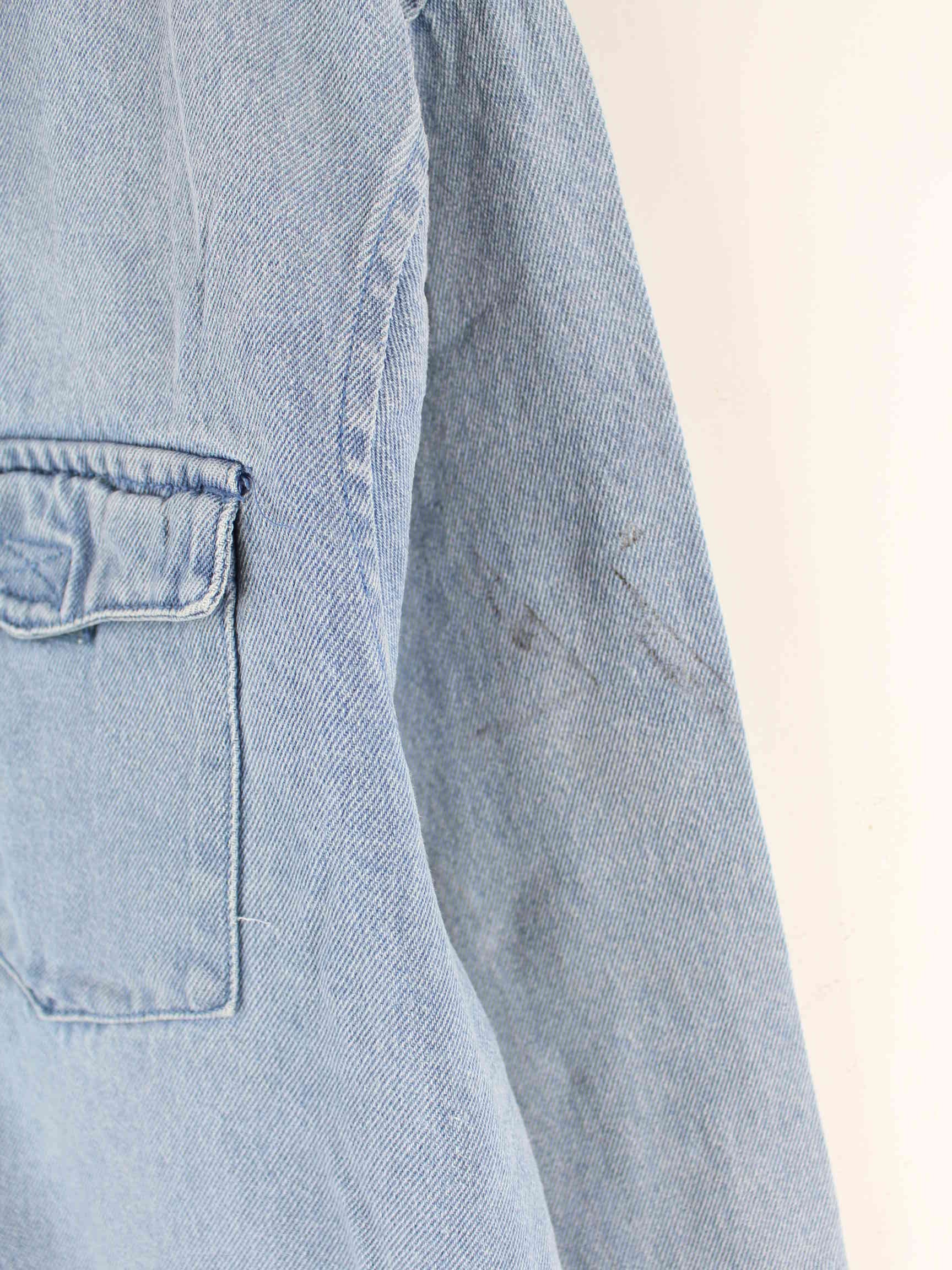 Vintage Jeans Jacke Blau XL (detail image 2)