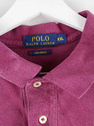 Ralph Lauren Custom Fit Heavy Polo Rot XXL (detail image 2)