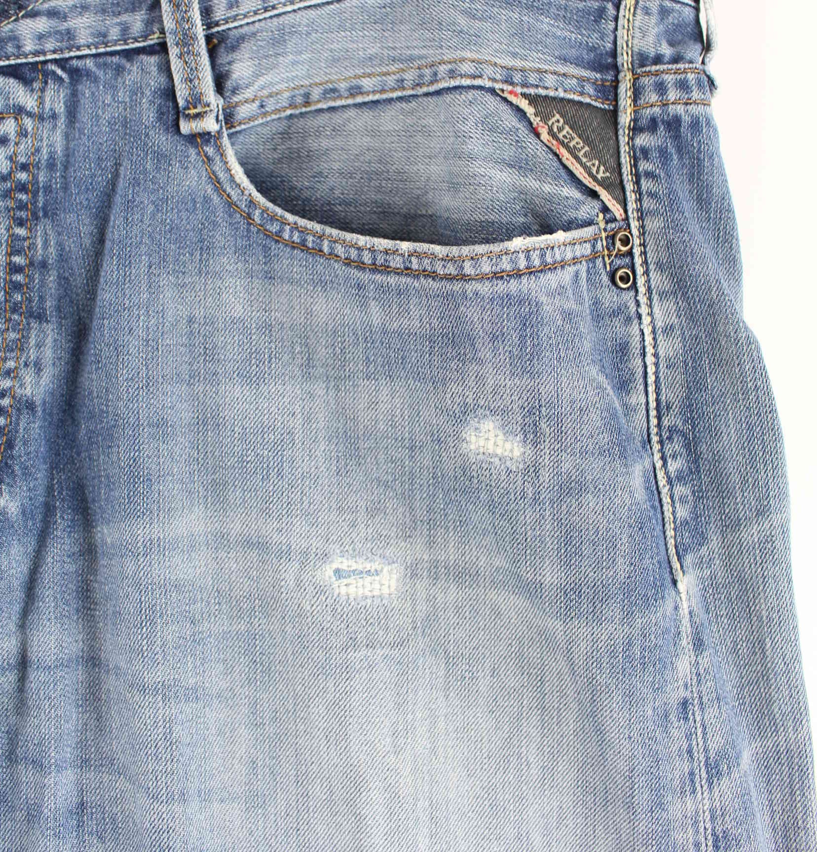 Replay Used Jeans Blau W38 L34 (detail image 1)