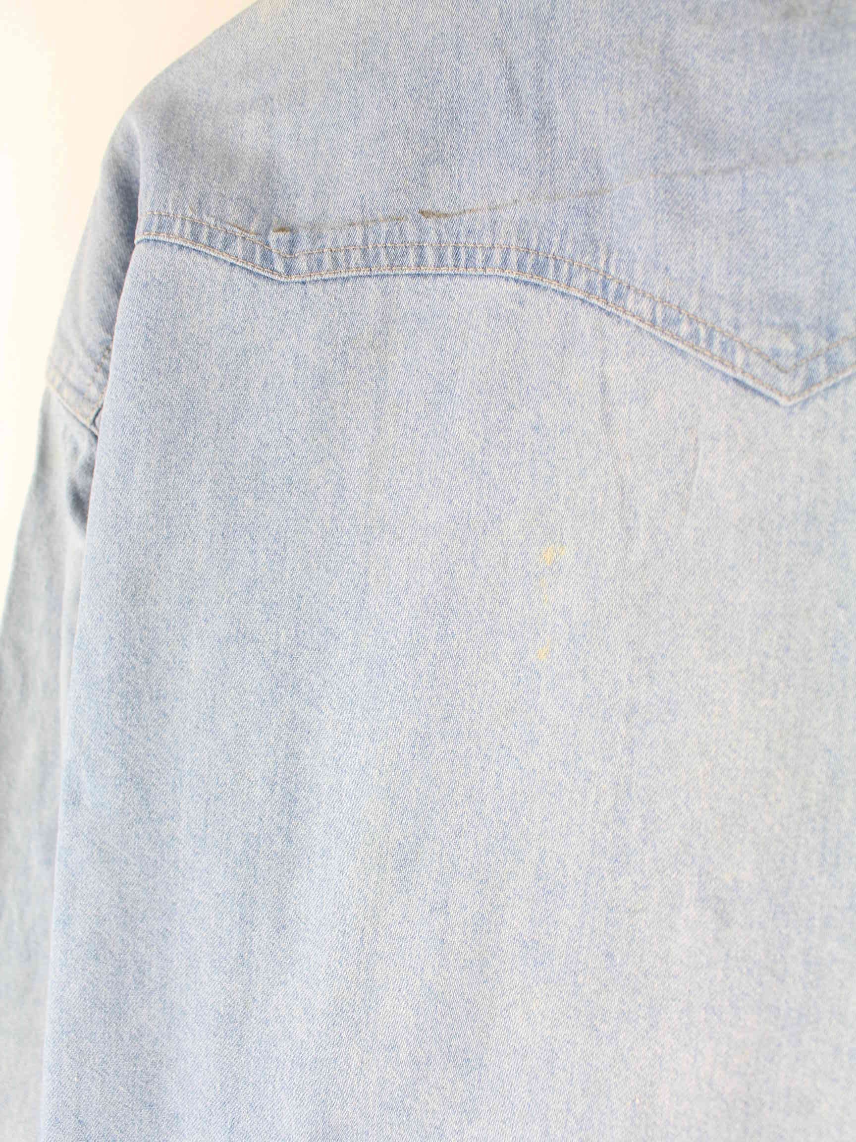 Levi's 90s Vintage Jeans Hemd Blau XL (detail image 8)