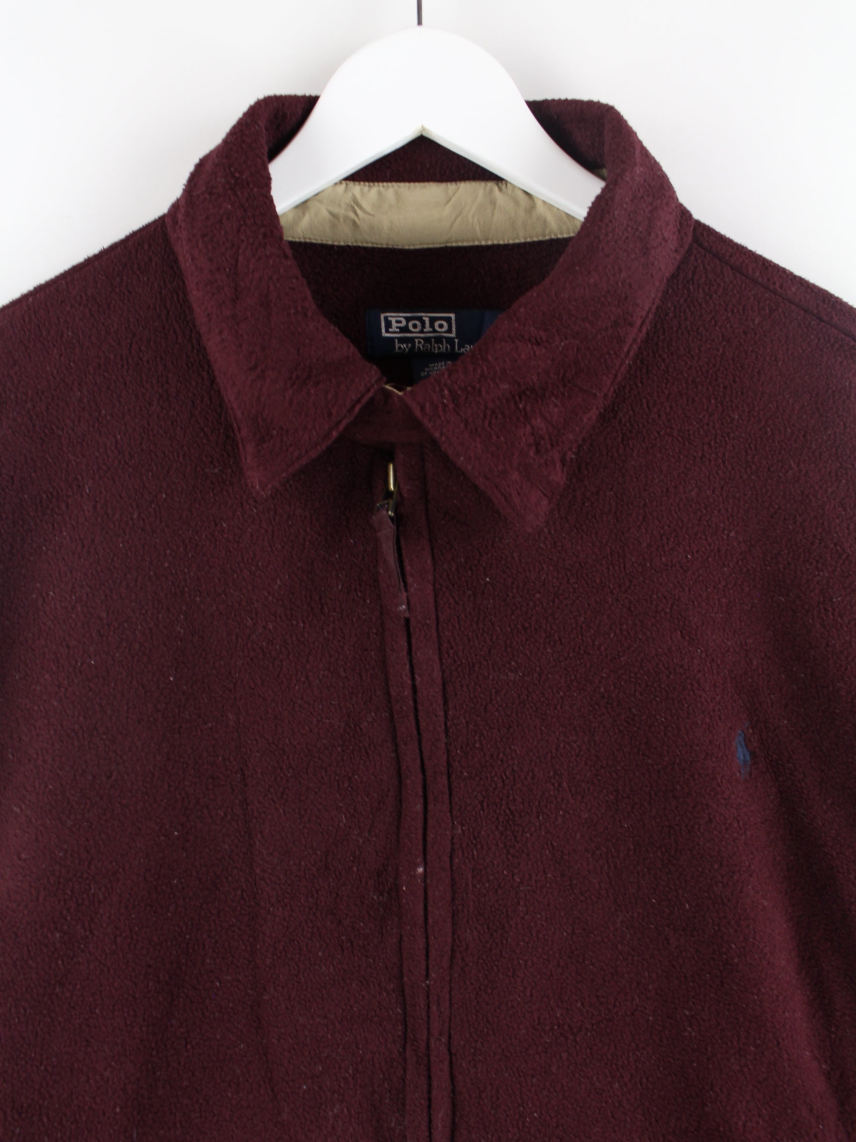 Ralph lauren burgundy jacket online