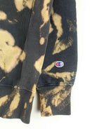 Champion 90s Vintage Reverse Weave Tie Dye Sweater Grau M (detail image 2)