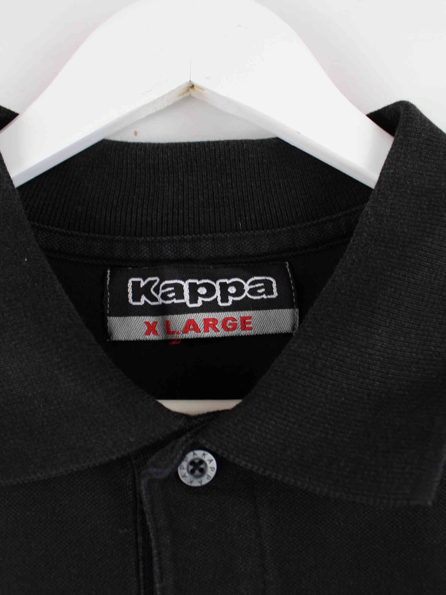 Kappa 00s Embroidered Polo Schwarz XL (detail image 2)