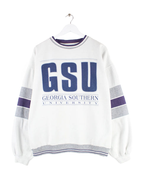 Gear for Sports 90s Vintage Georgia Southern University Print Sweater Grau XL