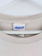 Gildan Back To The Future Print T-Shirt Grau L (detail image 4)