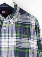 Tommy Hilfiger 90s Vintage Flanell Hemd Mehrfarbig L (detail image 2)