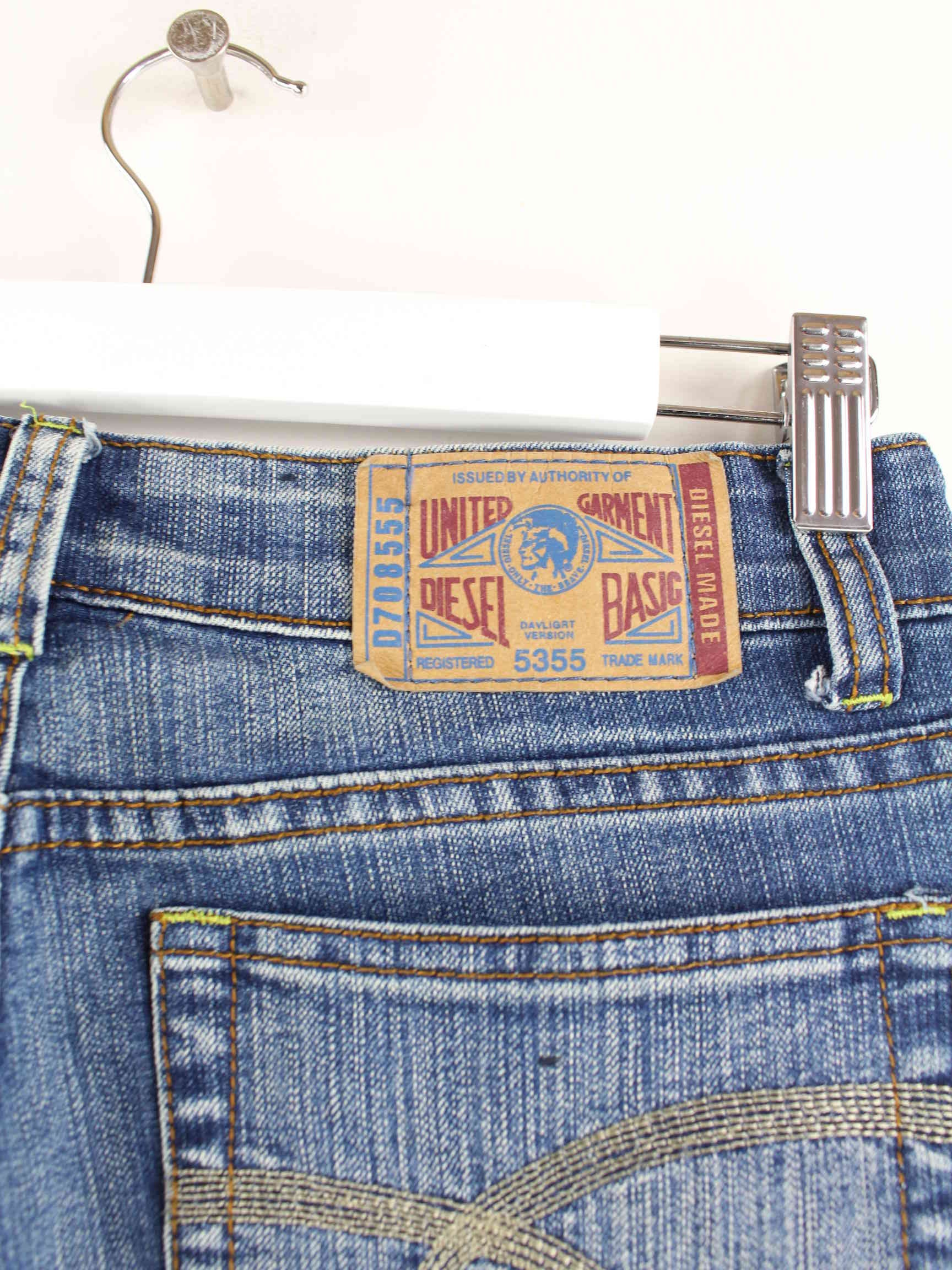 Diesel y2k Jeans Blue W28 L30 – Peeces