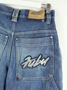 Fubu y2k Classic Fit Embroidered Jeans Blau W30 L32 (detail image 1)