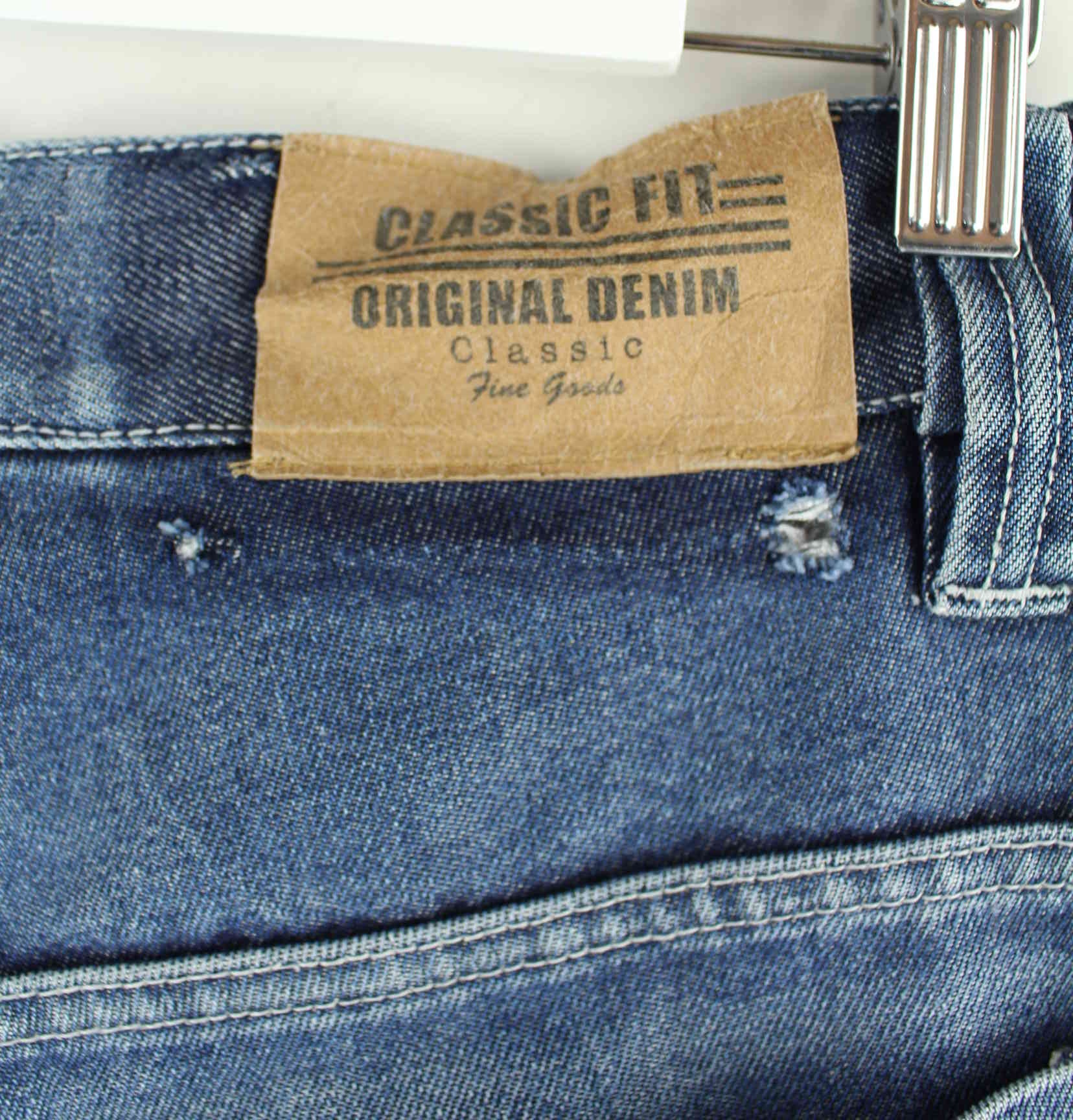 Fubu y2k Classic Fit Embroidered Jeans Blau W30 L32 (detail image 3)