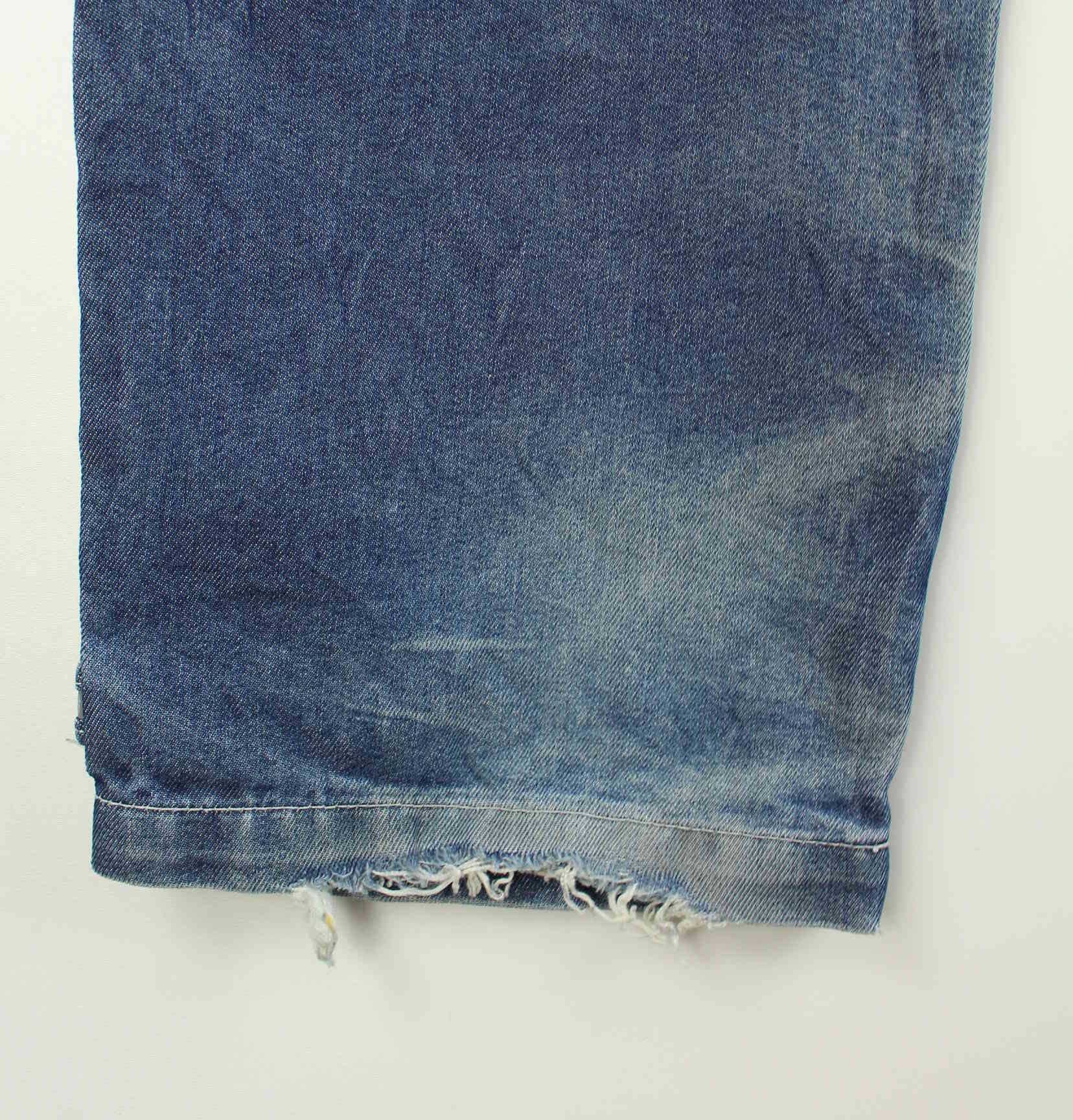 Fubu y2k Classic Fit Embroidered Jeans Blau W30 L32 (detail image 5)
