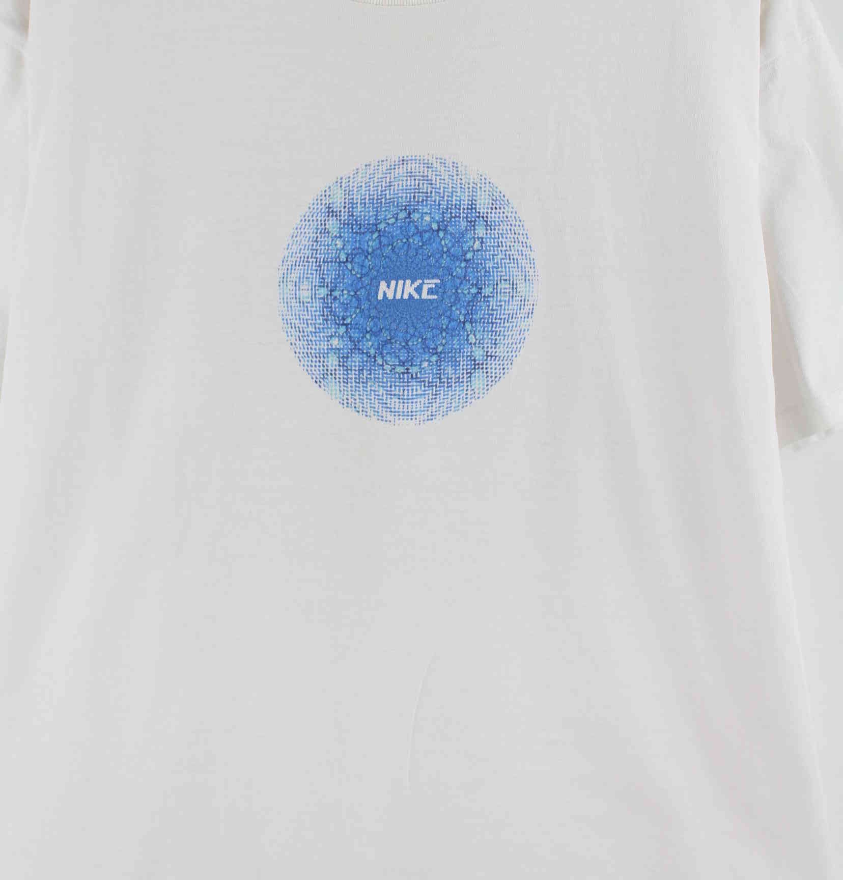 Nike y2k Print T-Shirt Weiß XL (detail image 1)