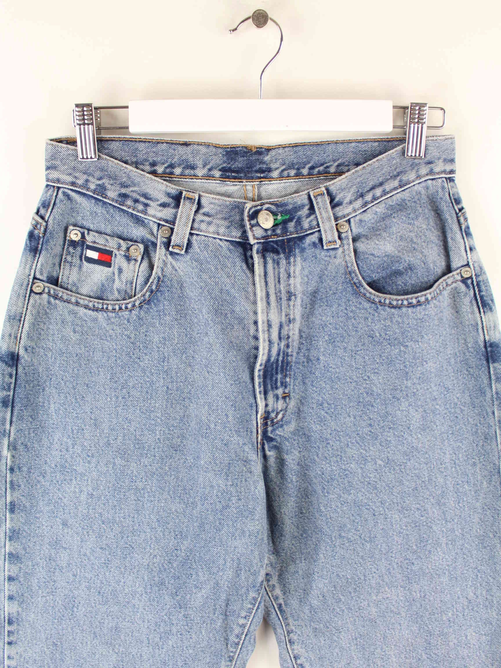 Tommy Hilfiger Damen 90s Vintage Jeans Blau W29 L32 (detail image 1)