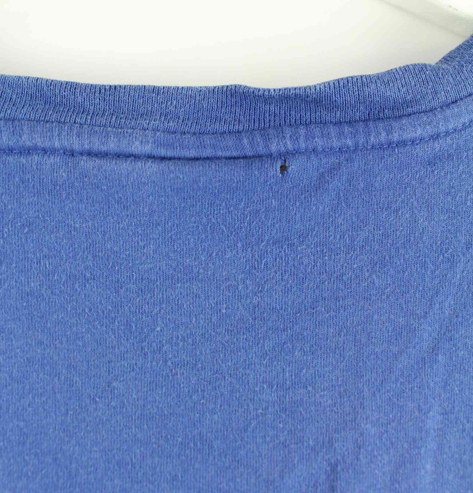 Ralph Lauren y2k Basic T-Shirt Blau M (detail image 2)