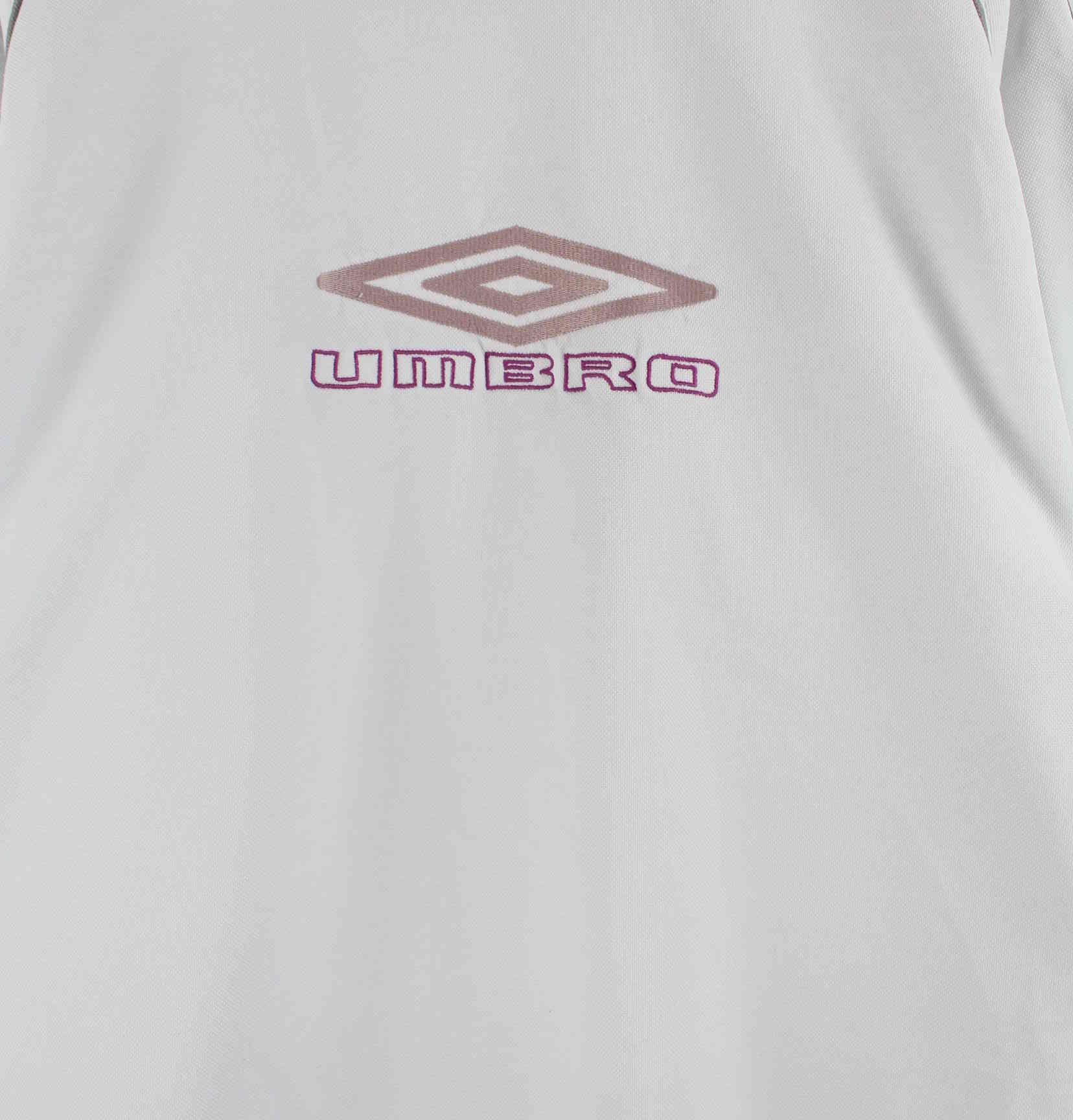 Umbro 90s Vintage Embroidered Sweater Weiß L (detail image 1)