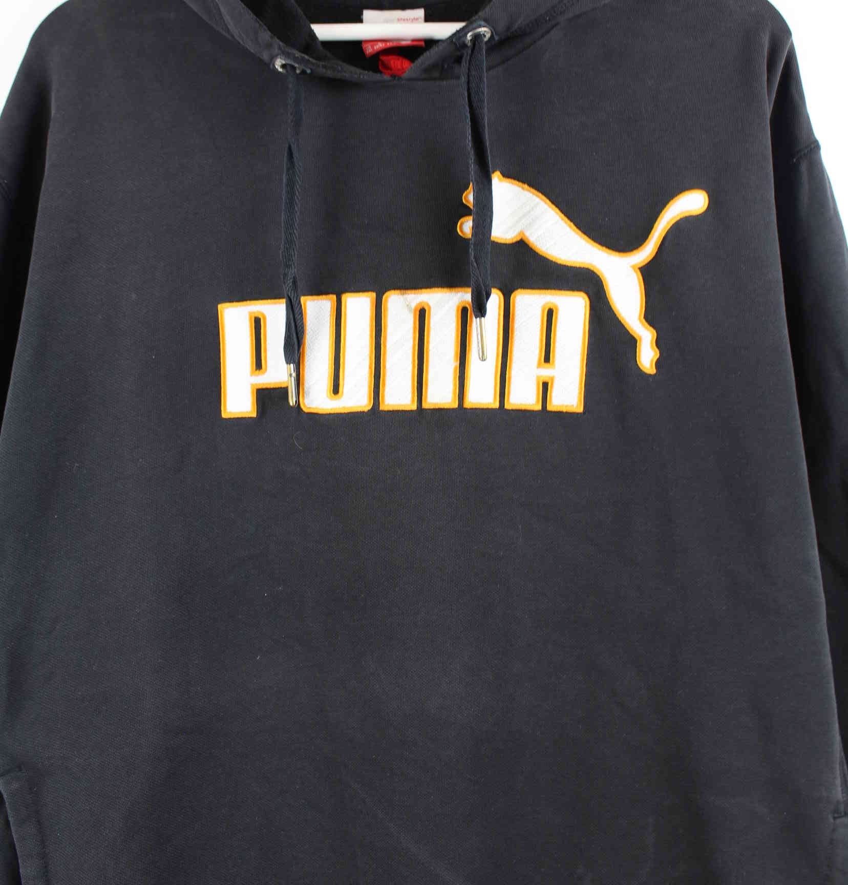 Puma Embroidered Logo Hoodie Schwarz XXL (detail image 1)
