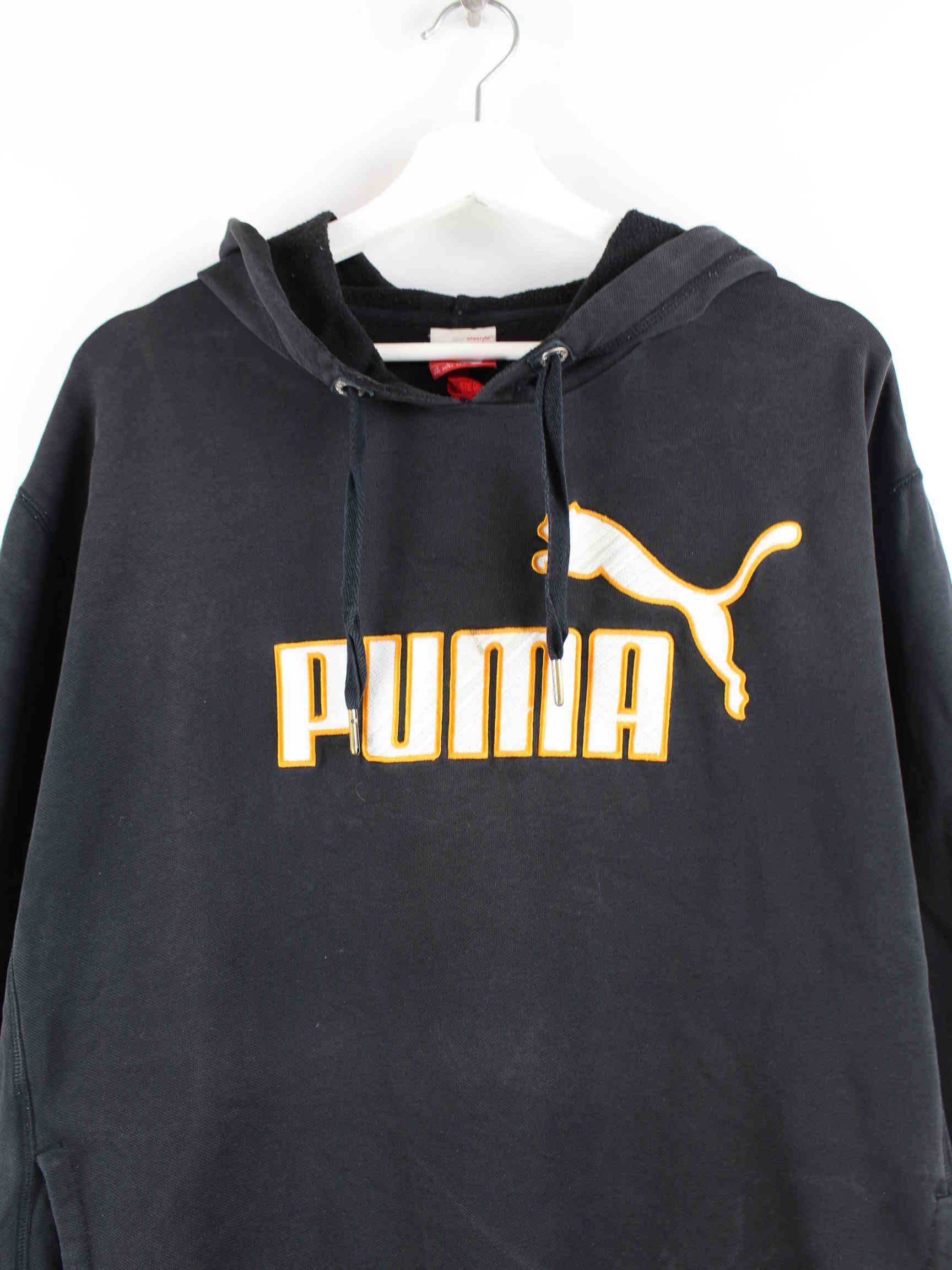 Puma Embroidered Logo Hoodie Schwarz XXL (detail image 1)