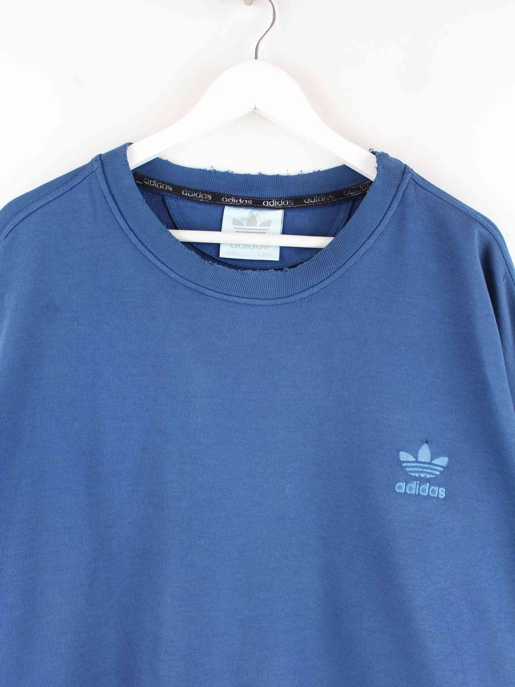 Adidas 80s Vintage Sweater Blau XL (detail image 1)