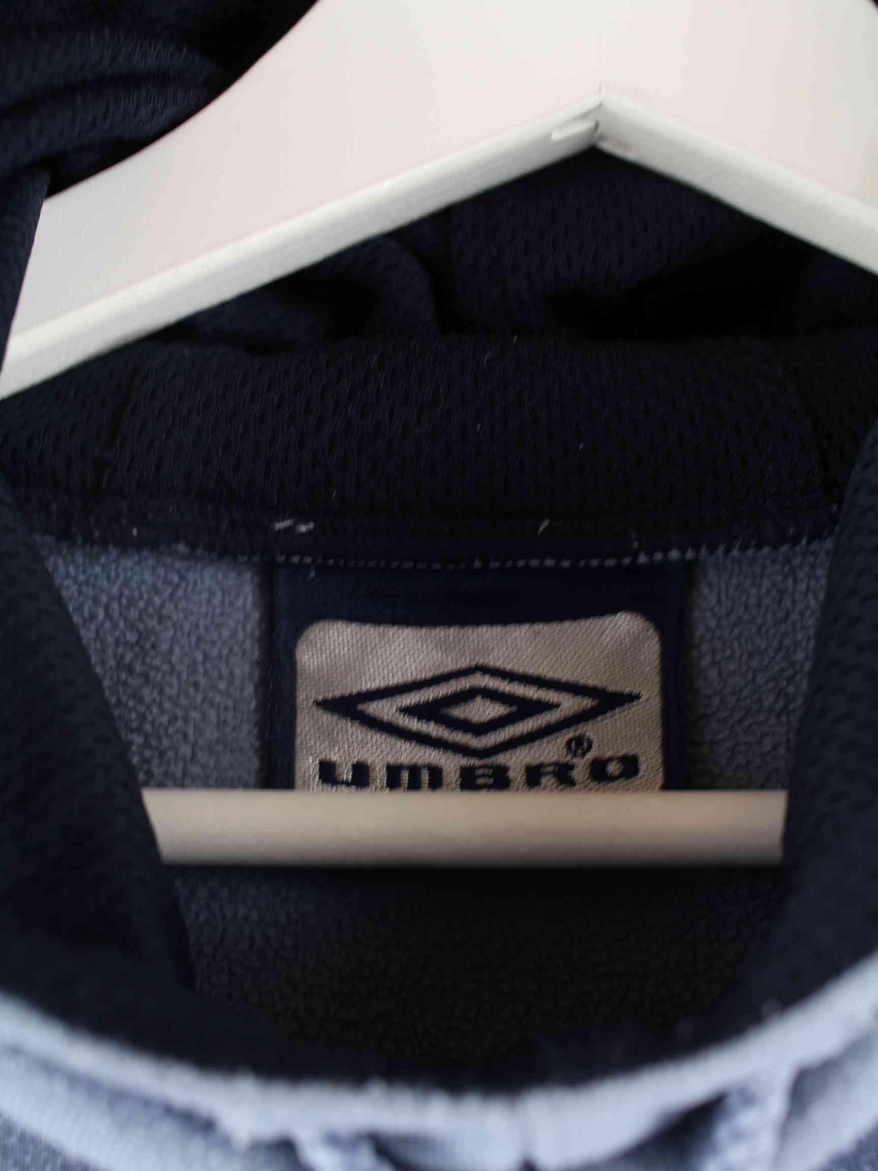 Umbro 90s Vintage Embroidered Hoodie Blau L (detail image 4)