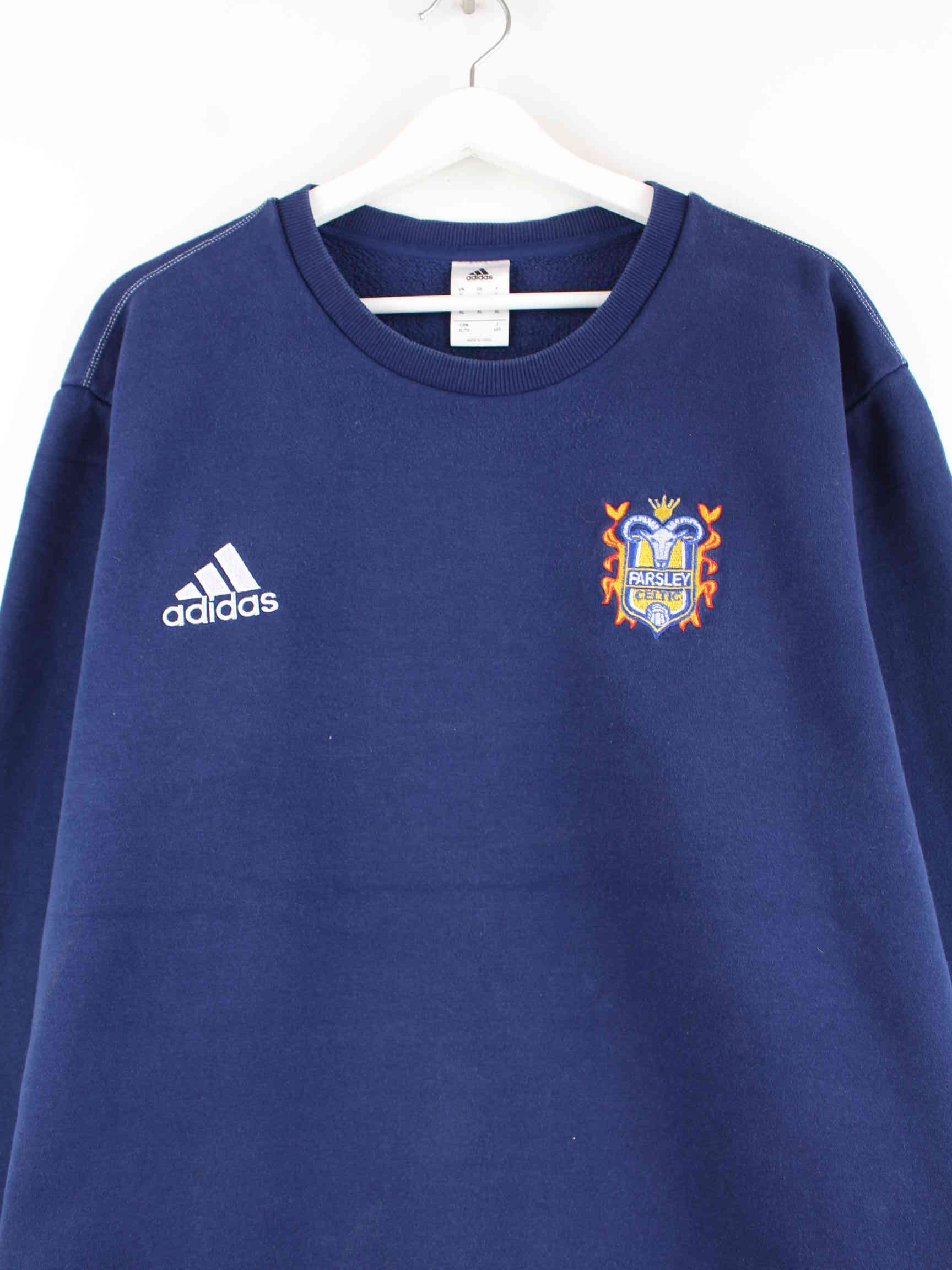 Adidas Farsley Celtic Embroidered Sweater Blau XL (detail image 1)