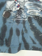 Tultex 90s Vintage Looney Tunes Print Sweater Blau XL (detail image 4)