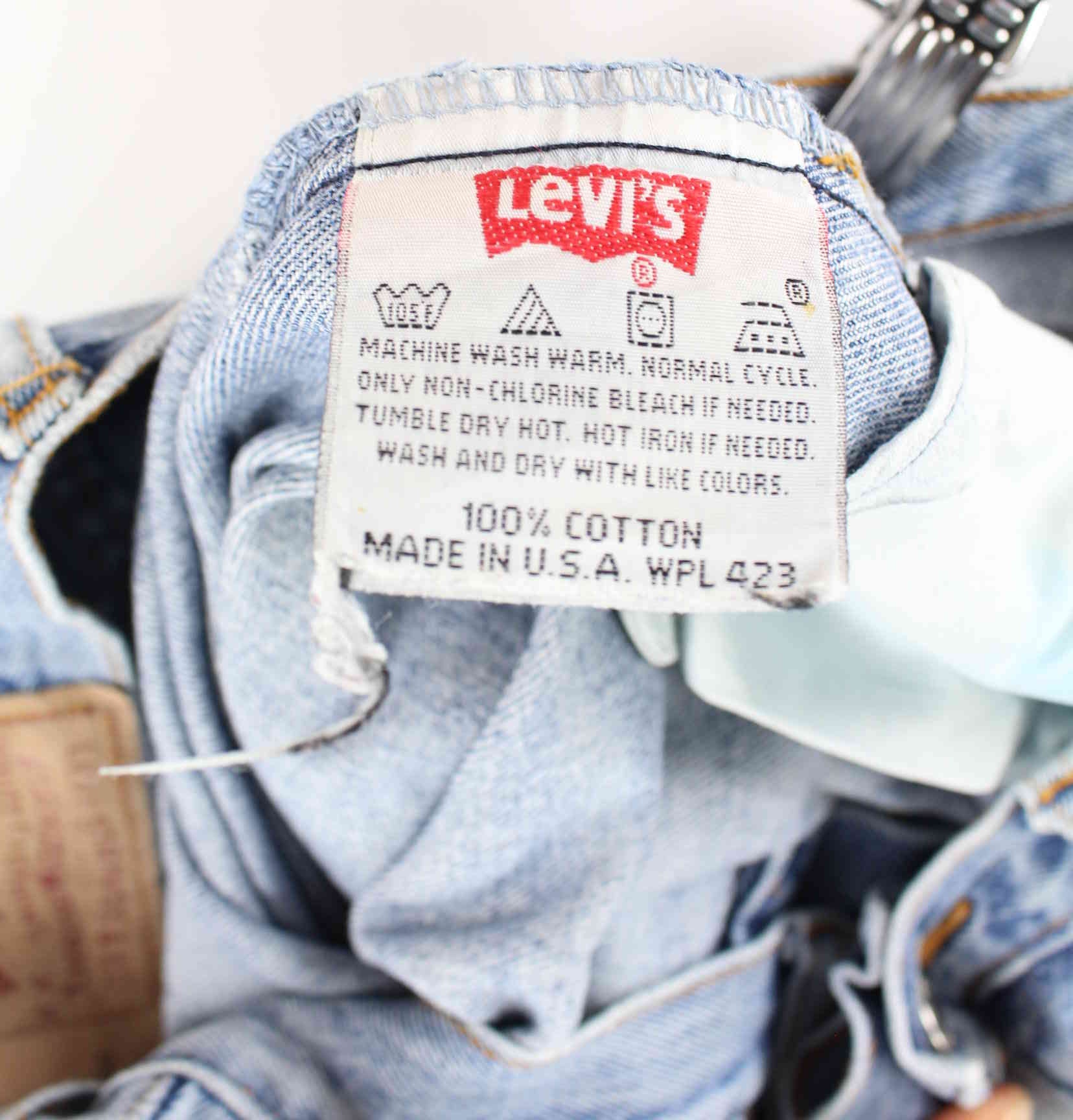 Levi's 501 Vintage 1993 Jeans Blau W36 L36 (detail image 7)