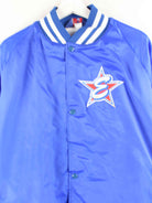 Vintage 90s College Jacke Blau XL (detail image 1)